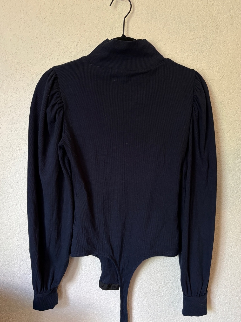 Madewell navy mock neck body suit